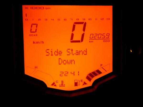 2012 KTM 200 Duke para empezar con buen pié